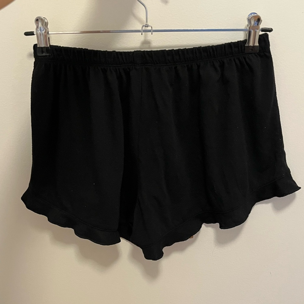 Cotton Black Women's Shorts/Pajamas